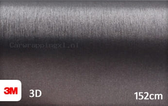 3M 1080 BR201 Brushed Steel car wrap folie