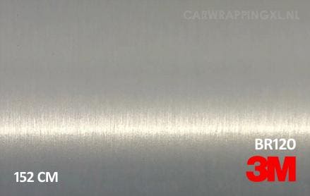 3M 2080 BR120 Brushed Aluminium car wrap folie