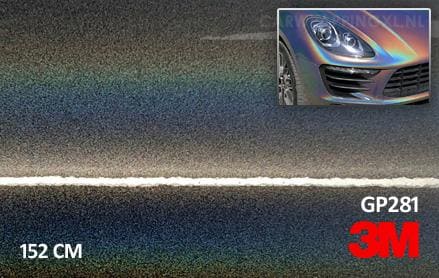 3M 2080 GP281 Gloss Flip Psychedelic car wrap folie