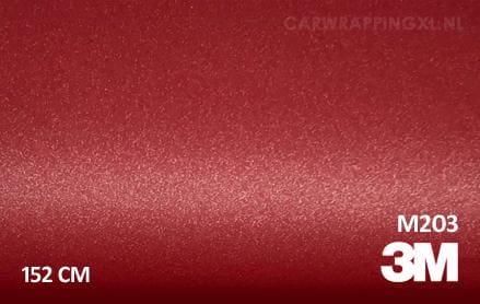 3M 2080 M203 Matte Red Metallic