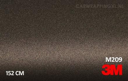 3M 2080 M209 Matte Brown Metallic car wrap folie