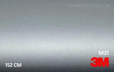 3M 2080 M21 Matte Silver Metallic car wrap folie