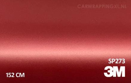 3M 2080 SP273 Satin Vampire Red car wrap folie