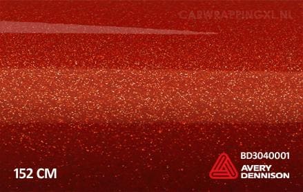 Avery SWF Diamond Red Gloss car wrap folie