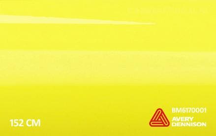 Avery SWF Gloss Ambulance Yellow car wrap folie