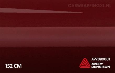 Avery SWF Gloss Burgundy car wrap folie