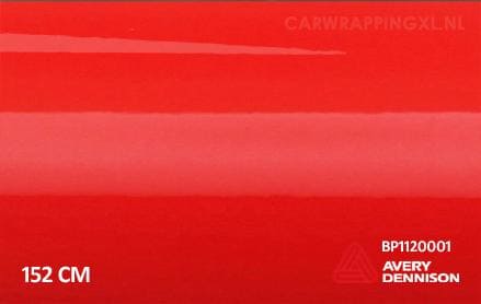 Avery SWF Gloss Soft Red car wrap folie