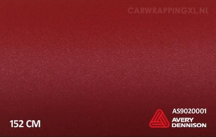 Avery SWF Matte Garnet Red Metallic car wrap folie