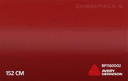 Avery SWF Satin Carmine Red car wrap folie