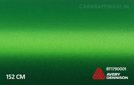 Avery SWF Satin Lively Green Metallic car wrap folie