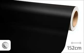 Zijdeglans zwart wrap folie - Carwrap folie kopen Carwrappingxl NL