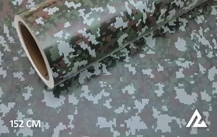 Camouflage digital car wrap folie