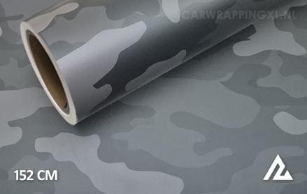 Camouflage smoke car wrap folie