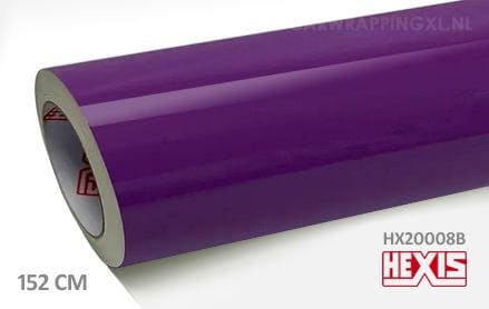 Hexis HX20008B Plum Violet Gloss car wrap folie