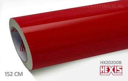 Hexis HX20200B Blood Red Gloss car wrap folie