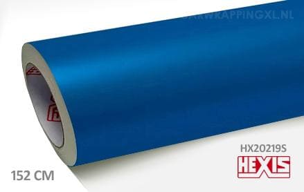 Hexis HX20219S Ara Blue Metallic Satin car wrap folie