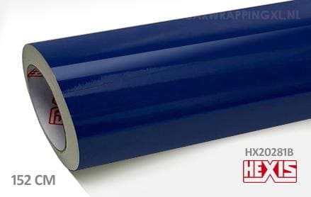 Hexis HX20281B Night Blue Gloss car wrap folie