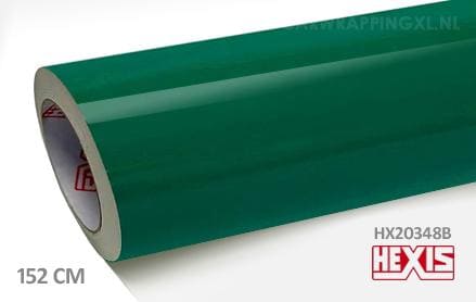 Hexis HX20348B Emerald Green Gloss car wrap folie