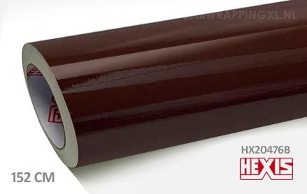 Hexis HX20476B Brown Gloss car wrap folie