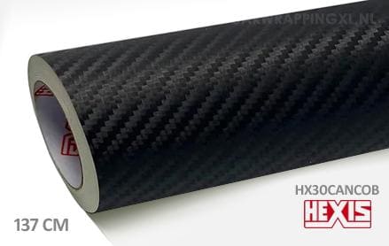 Hexis HX30CANCOB Raven Black Carbon car wrap folie