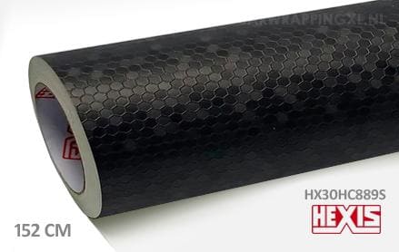 Hexis HX30HC889S Honey Comb Black car wrap folie