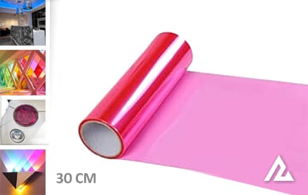 Roze tint folie